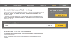 Desktop Screenshot of domains.fireworksit.com.au
